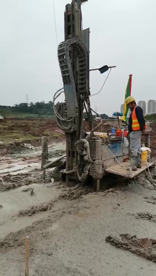 张家口宣化县双管旋喷桩